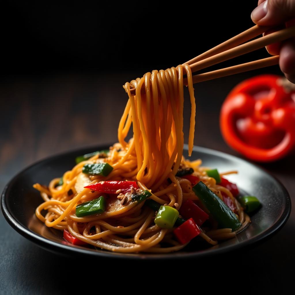 Vegetar Chow Mein